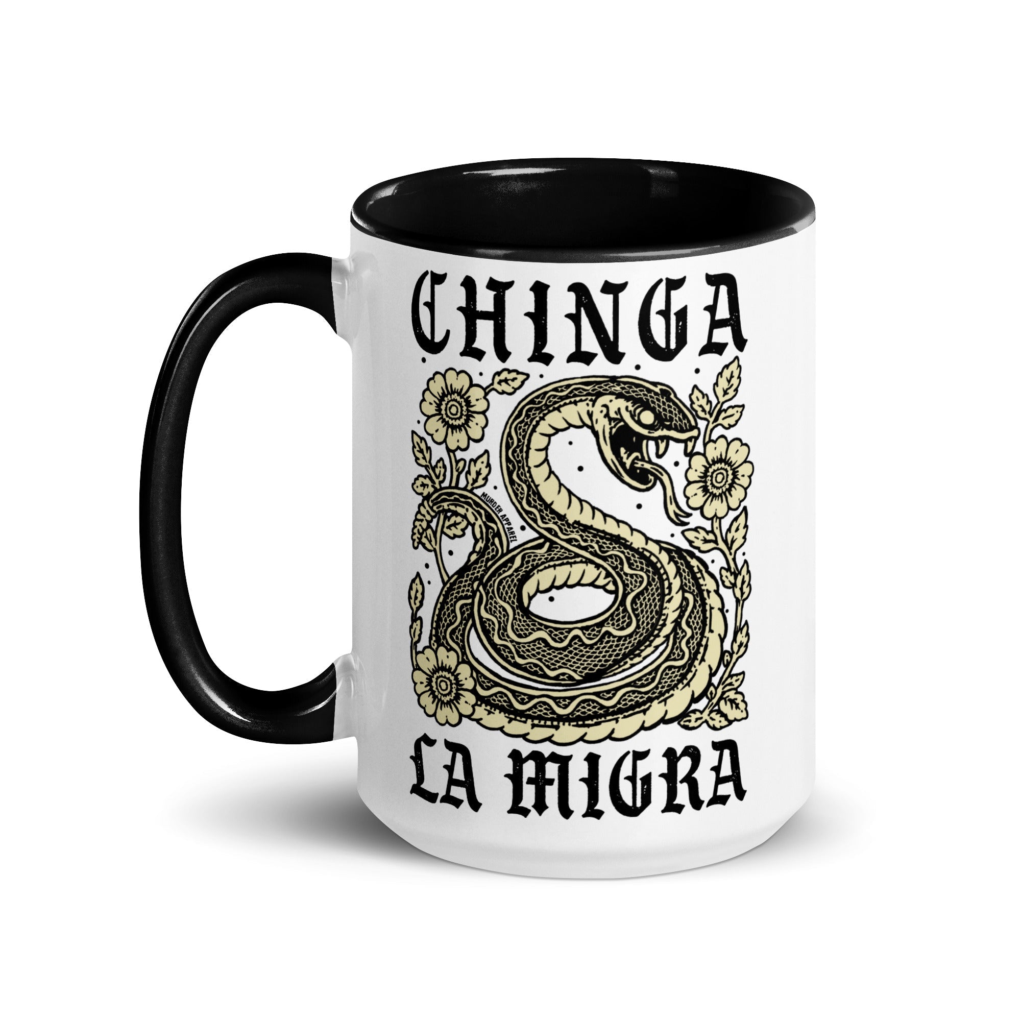 Murder Apparel Chinga La Migra Mug