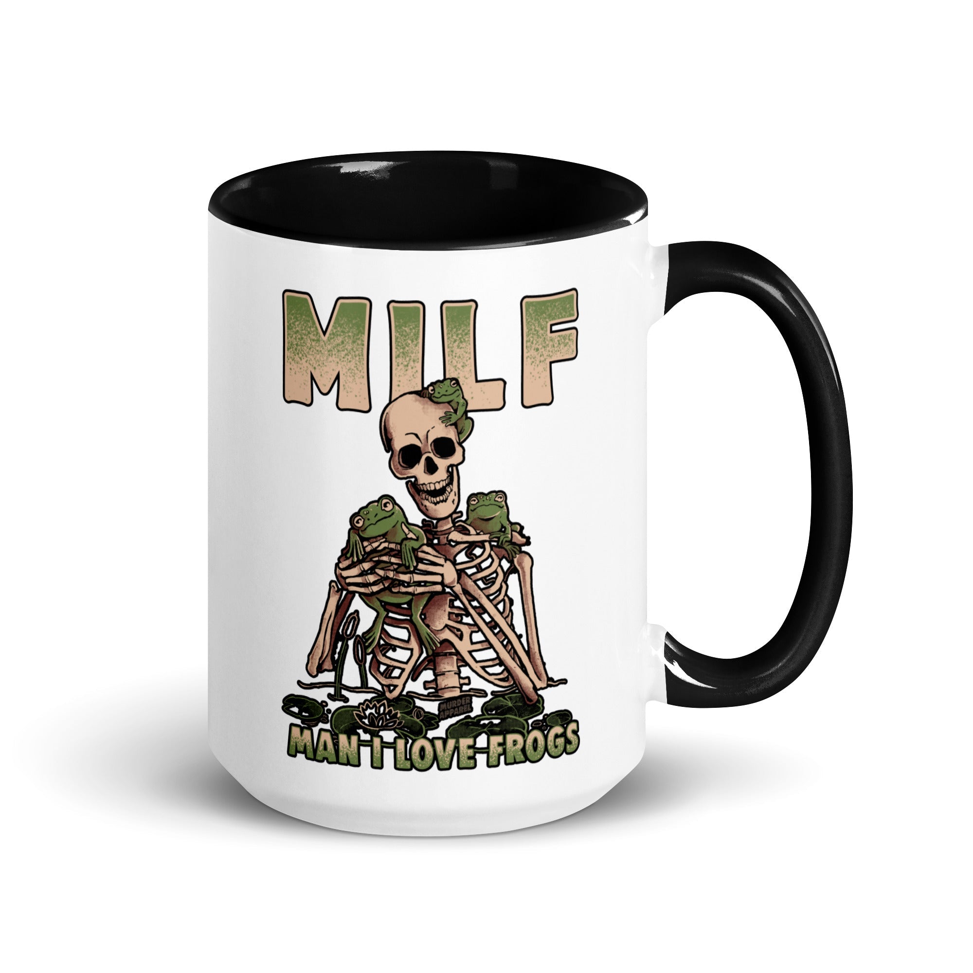 Murder Apparel Man I Love Frogs MILF Mug