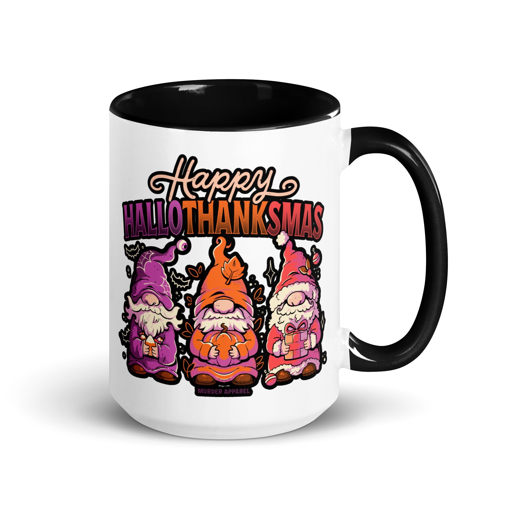 Murder Apparel Happy Hallothanksmas Mug