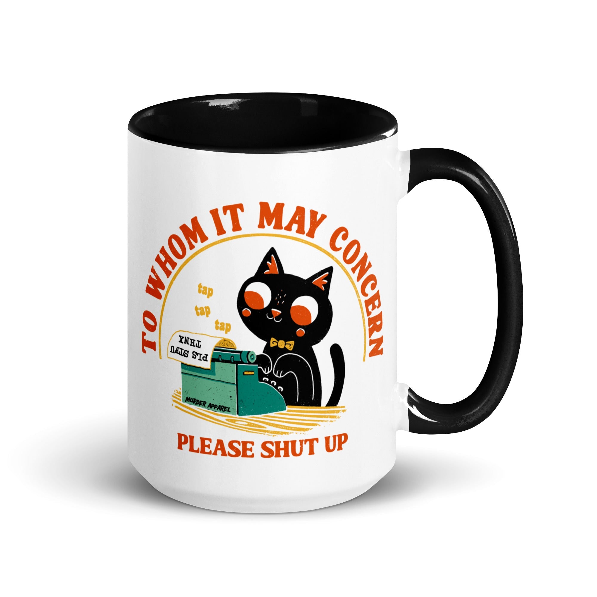 Murder Apparel PLEASE STFU Mug