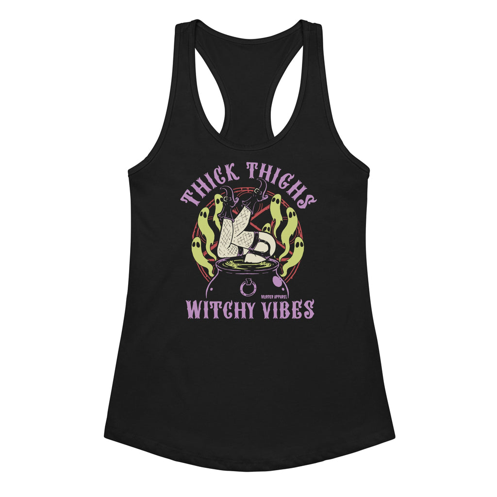 Murder Apparel Thick Thighs Witchy Vibes Tank