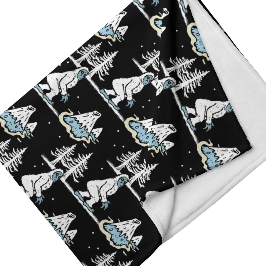 Murder Apparel Yeti Throw Blanket