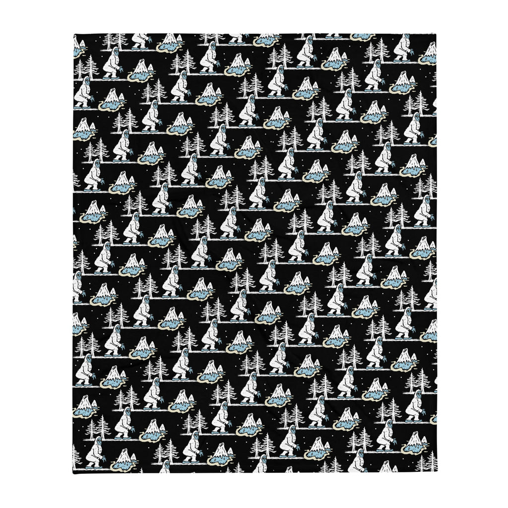 Murder Apparel Yeti Throw Blanket