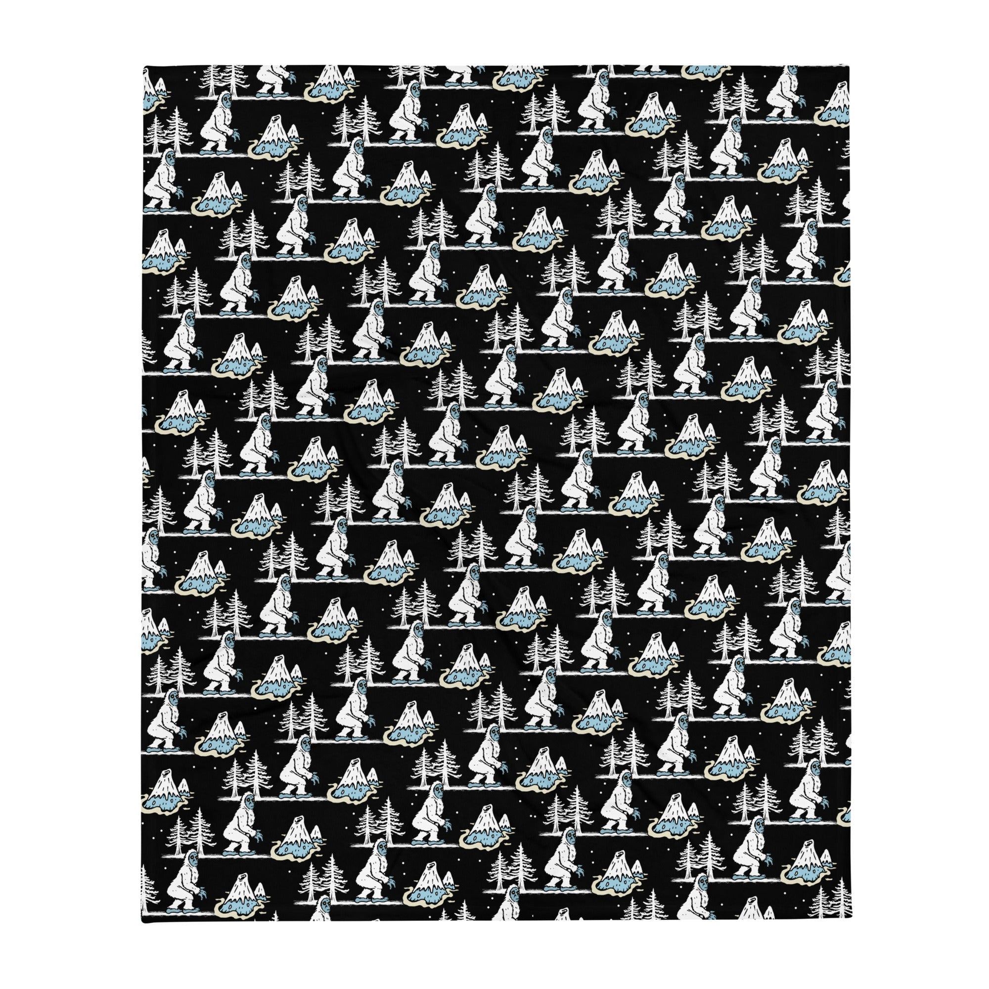 Murder Apparel Yeti Throw Blanket